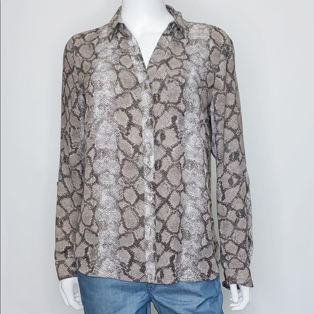 Animal Print Blouse